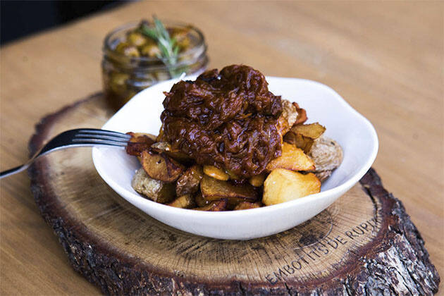 Patatas del restaurante Marles