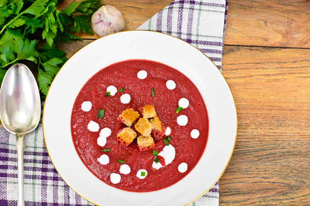 Salmorejo de remolatxa