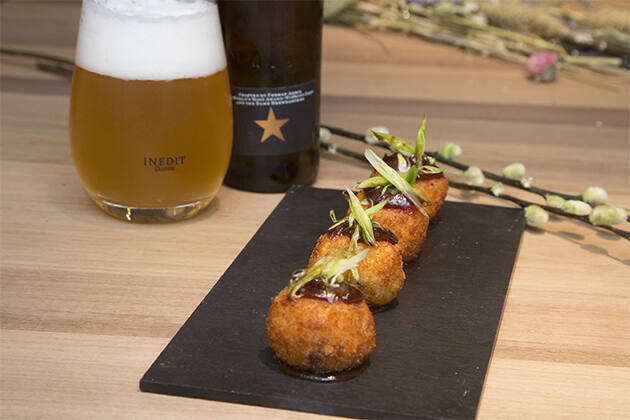 Croquetas de pato Pekín