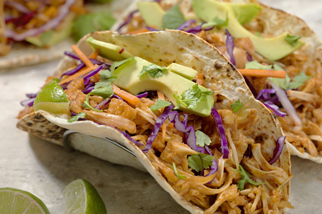 Tacos de jackfruit