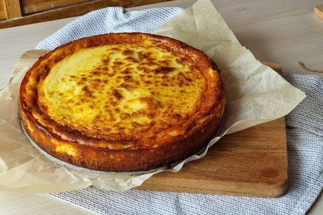 Cómo hacer tarta de queso fundente al estilo de La Bientirada