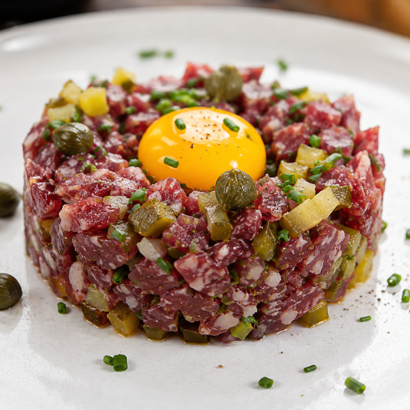 Tartar de fuet