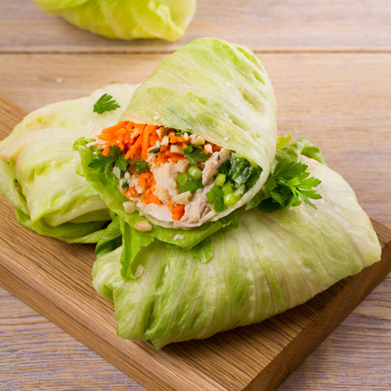 Wraps de lechuga