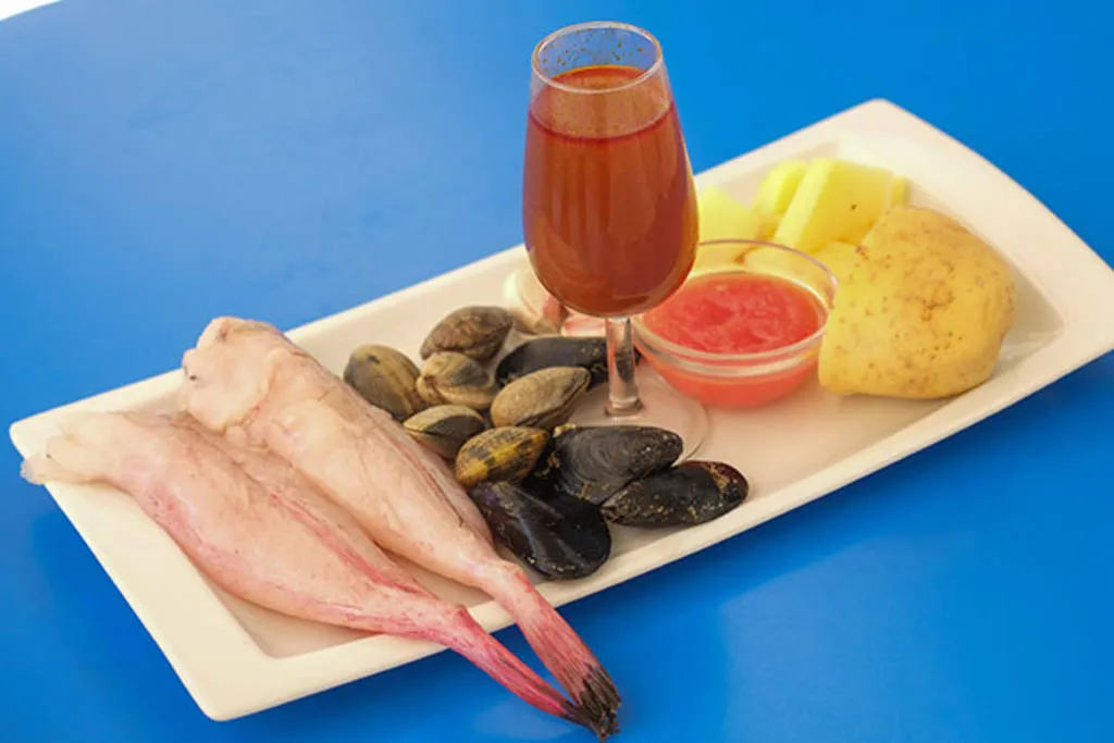 Ajo quemado de rape, un plato 100% marinero