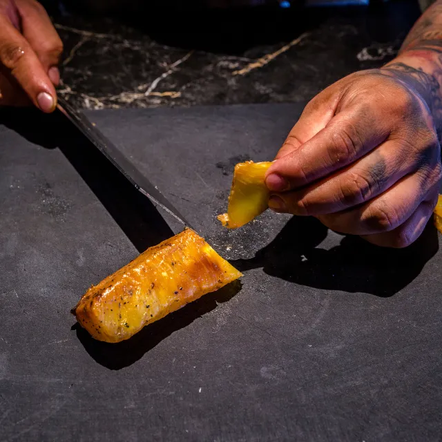 Falso tatin de piña