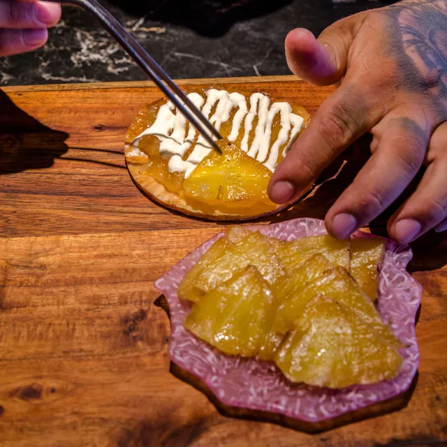 Falso tatin de piña