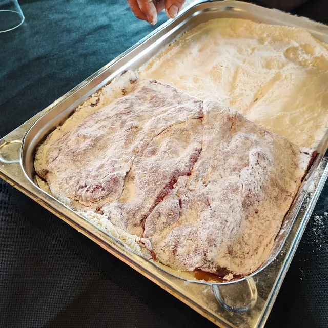 Receta de cachopo premium con cecina de vaca
