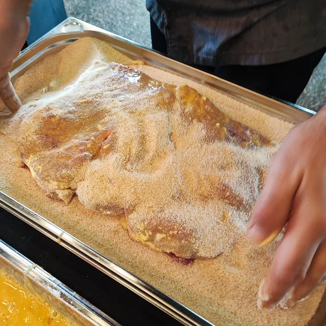 Receta de cachopo premium con cecina de vaca