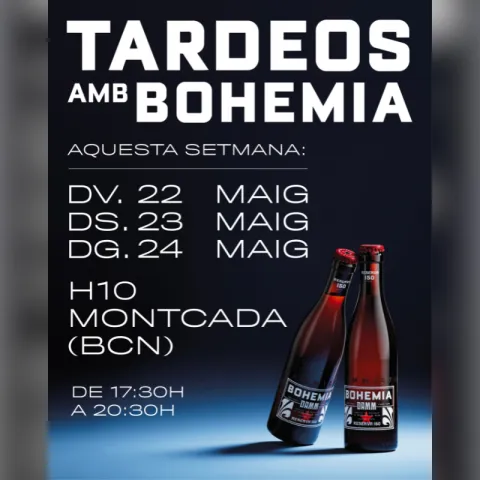Tardeos con Bohemia: música y cervezas con vistas al atardecer