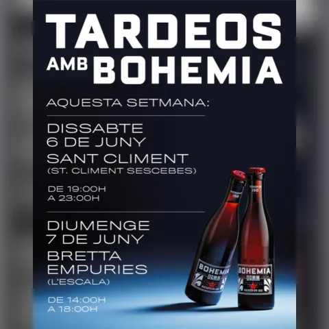 Tardeos con Bohemia: música y cervezas con vistas al atardecer