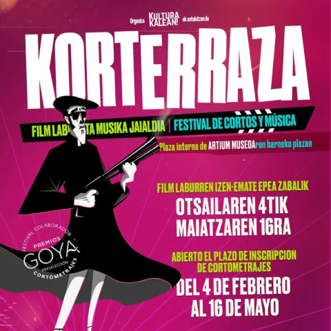 Korterraza Vitoria: Festival de cortos 2026