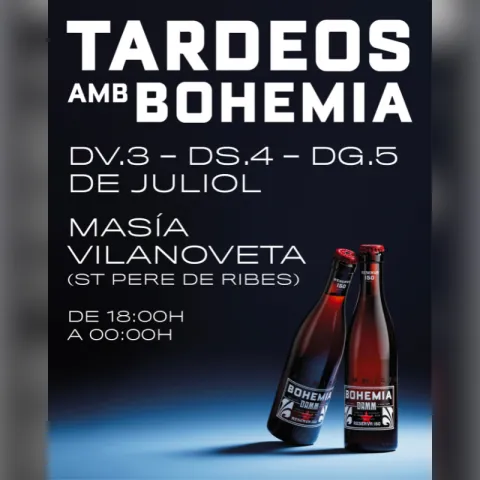 Tardeos con Bohemia: música y cervezas con vistas al atardecer
