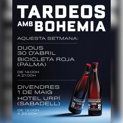 Tardeos con Bohemia: música y cervezas con vistas al atardecer