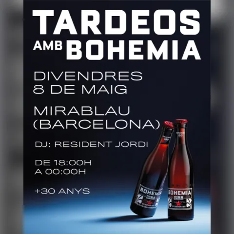 Tardeos con Bohemia: música y cervezas con vistas al atardecer