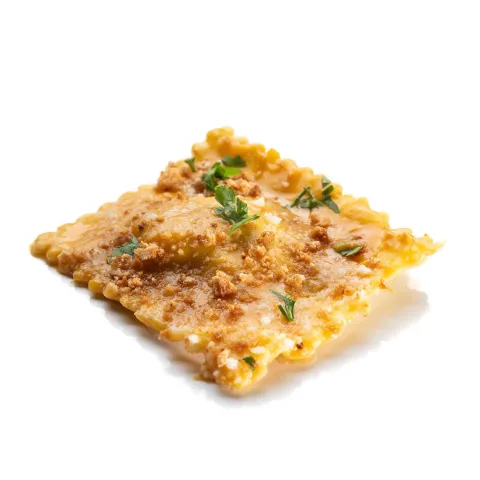 Ravioli de Calabaza y Amaretto