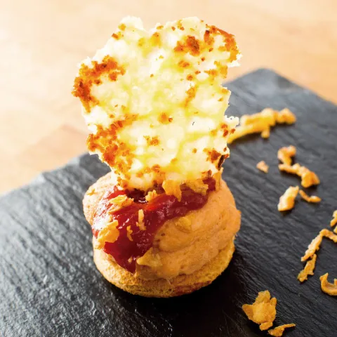 Brandada de Marisc i Cruixent de Formatge