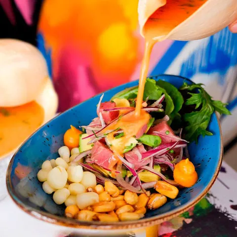 Ceviche de atún rojo salvaje de almadraba Ceviche de atún rojo salvaje de almadraba