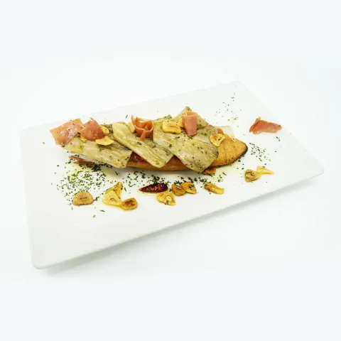 Setas al camembert