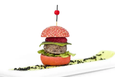 Miniburger tres colores Miniburger tres colores