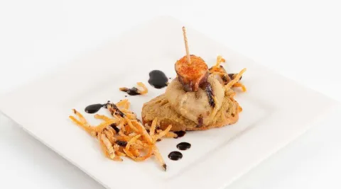 Adobo andaluz con parmentier gallego Adobo andaluz con parmentier gallego