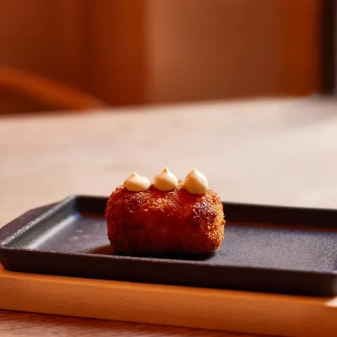 Croqueta de jamón ibérico