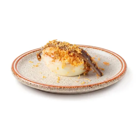 Huevos rellenos de atún y tomate