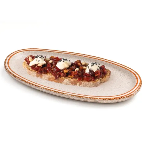 Tosta de pericana con alioli