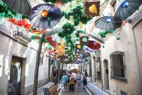 Música, gastronomía y diversión en la Fiesta Mayor de Gràcia