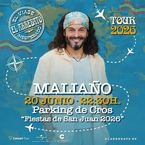 El Arrebato actuará gratis en las Fiestas de San Juan de Maliaño