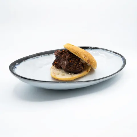 Salaílla de morcilla cocida
