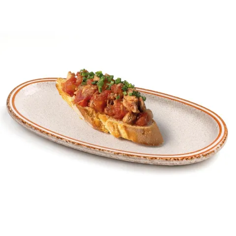 Pimiento, cebolla, tomate y atún