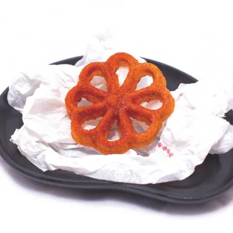 Flor del campo de Cartagena con sobrasada vegetal y miel