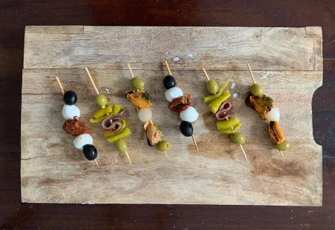 La banderilla: perfección hecha pintxo