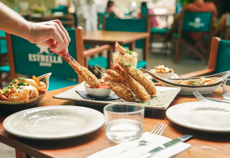 'Torpedos' de gambot en panko