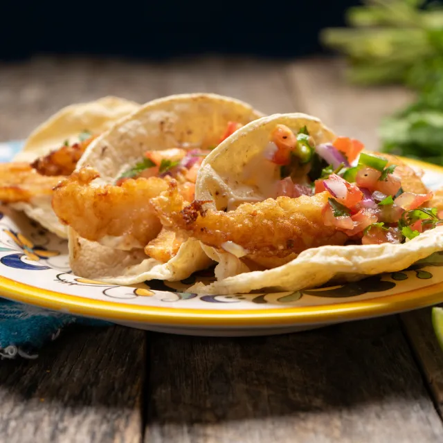 Tacos de pescado 