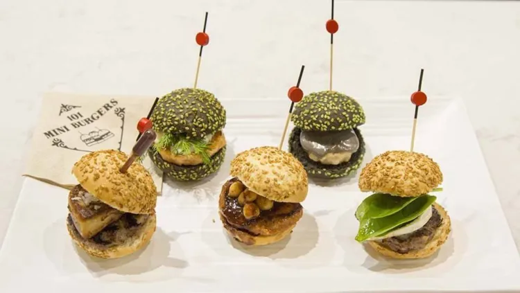 101 mini burgers