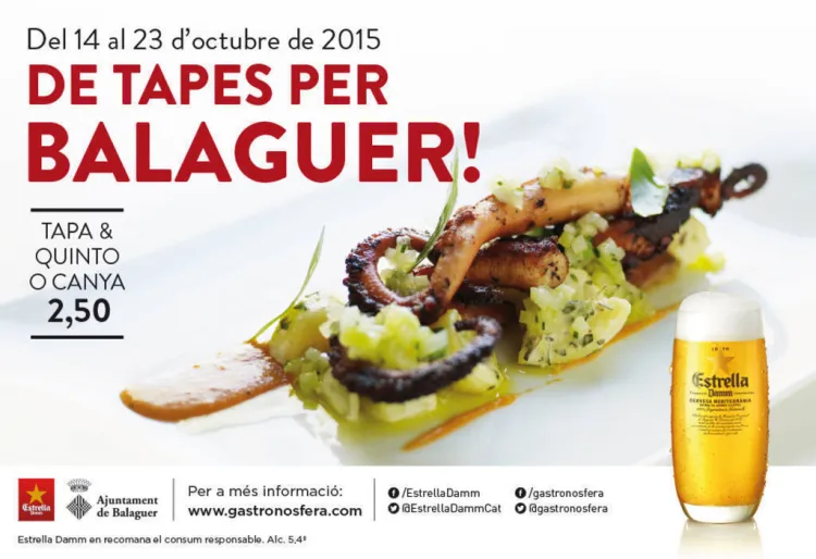 V edición De tapes per Balaguer!