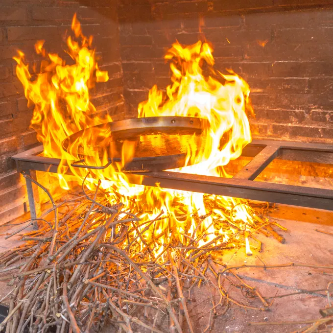 Arroz al sarmiento en Murcia