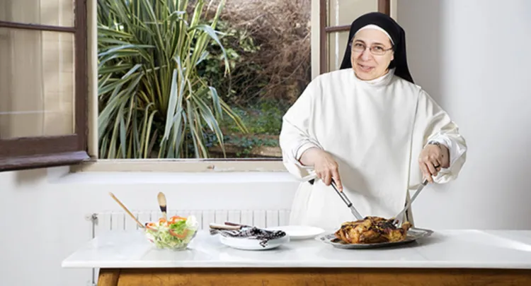 Sor Lucía Caram: "Al convent triomfa la fideuà"