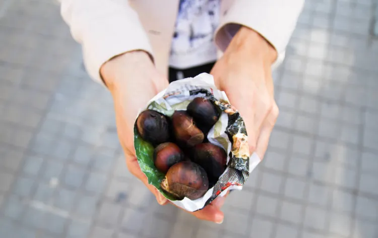 Castanyes, el fruit sec més lleuger i poc energètic