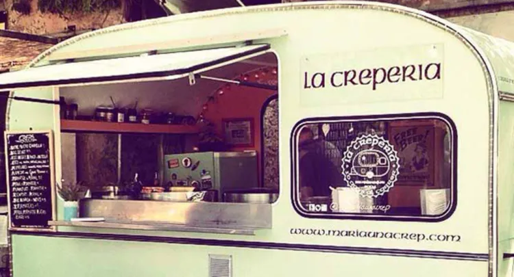 María una crep: crêpes i galettes bretones sobre rodes