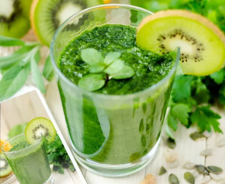 Sucs i batuts verds: deliciós còctel ric en nutrients
