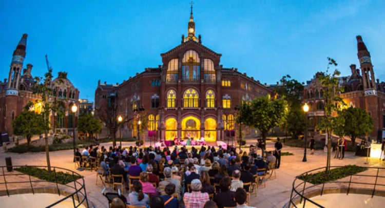 ‘Sant Pau Inèdit’: música i gastronomia en uns jardins modernistes