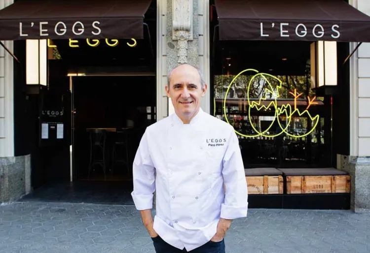 Paco Pérez reinventa el restaurant L'Eggs amb una nova carta