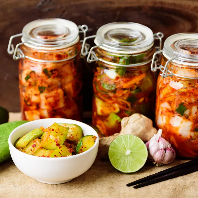 Cocina con fermentados: beneficios y recetas con kombucha, kimchi y miso