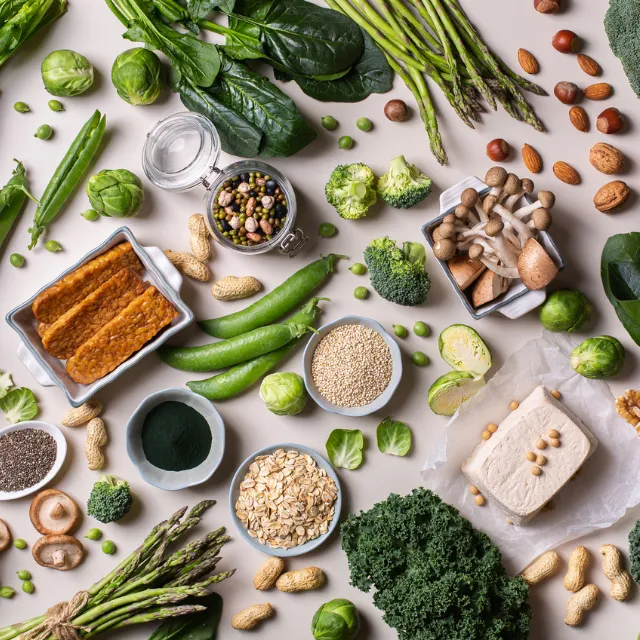 Dieta vegana y vegetariana