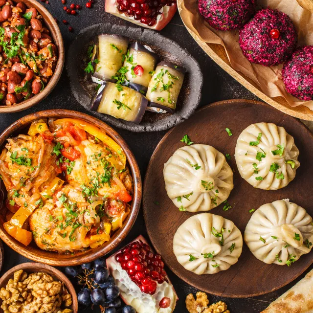 Comida del Cáucaso: platos y panes imprescindibles 