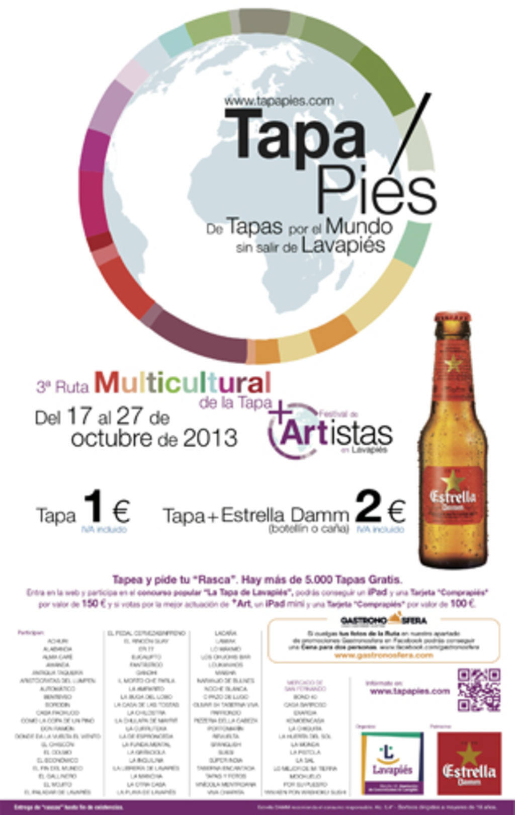 CartelTAPAPIES2013-gastronosfera