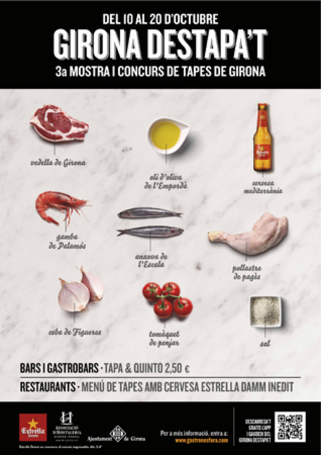 cartell Girona Destapat-gastronosfera