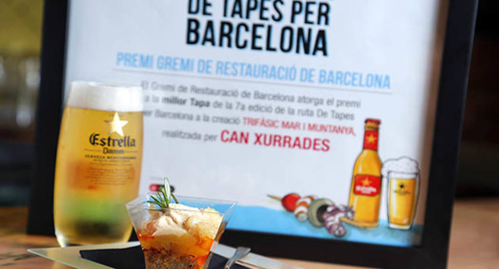 Can Xurrades, ganadora Premio Tapa Popular de la 7ª edición de la ruta De tapes per Barcelona.